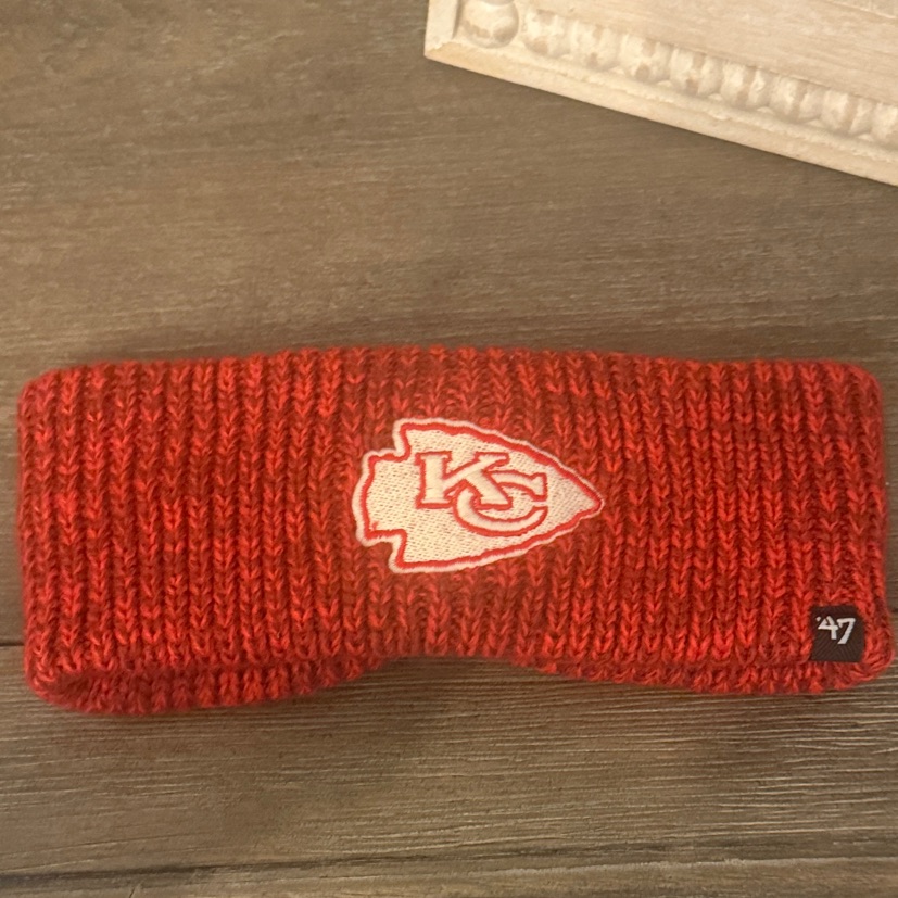 47 Brand Red Knit Headband